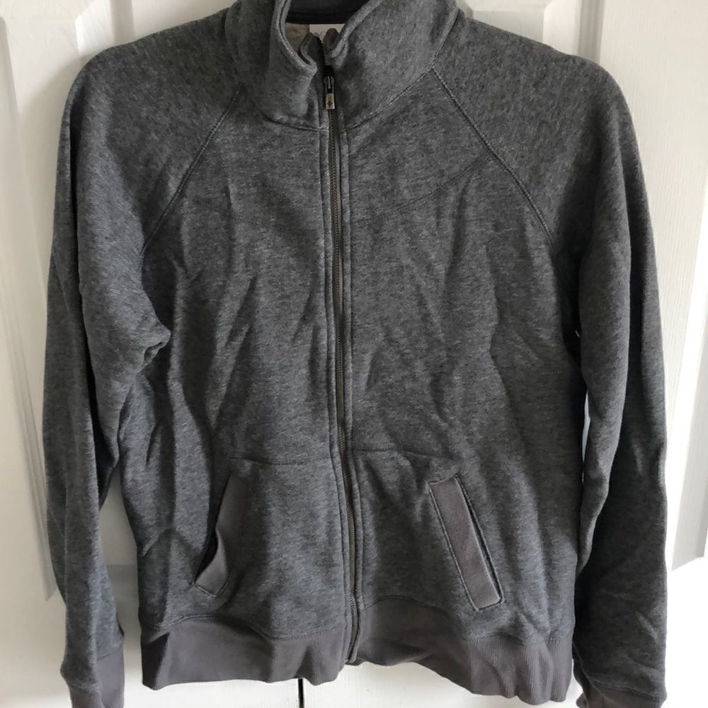 COLUMBIA Heather Grey Women’s Zip-up Sweatshirt Size L